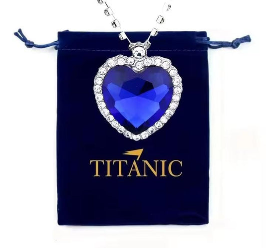 COLLAR CON COLGANTE DE CORAZON - MODELO TITANIC✨⛴️